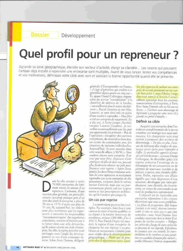 On parle de nous, transmission d'entreprises au Luxembourg On parle de nous, transmission d'entreprises au Luxembourg