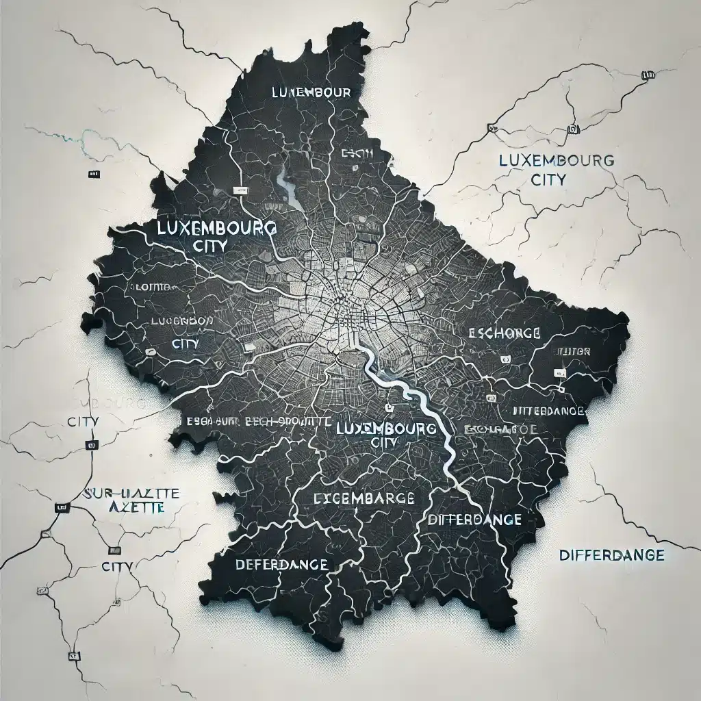 carte luxembourg