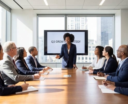 L&rsquo;oeuvre de Chaplin : une fable des fusions-acquisitions en 2025 - business - réunion dirigeants business